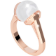 REBECCA - BRONZE RING WITH PEARL HOLLYWOOD PEARL