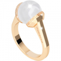 REBECCA - BRONZE RING WITH PEARL HOLLYWOOD PEARL