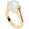 REBECCA - ANELLO IN BRONZO E PERLA HOLLYWOOD PEARL