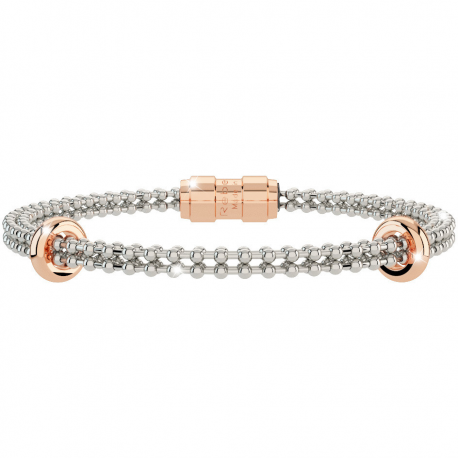 REBECCA - BRACCIALE IN ACCIAIO E BRONZO MY WORLD CHARMS