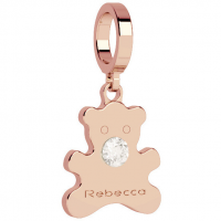 REBECCA - BRONZE PENDANT FOR BRACELET WITH ZIRCONS