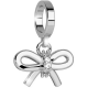 REBECCA - CHARM PENDENTE IN BRONZO PLACCATO E ZIRCONI A FIOCCO