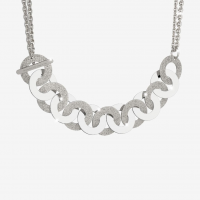 REBECCA - STEEL AND BRONZE NECKLACE