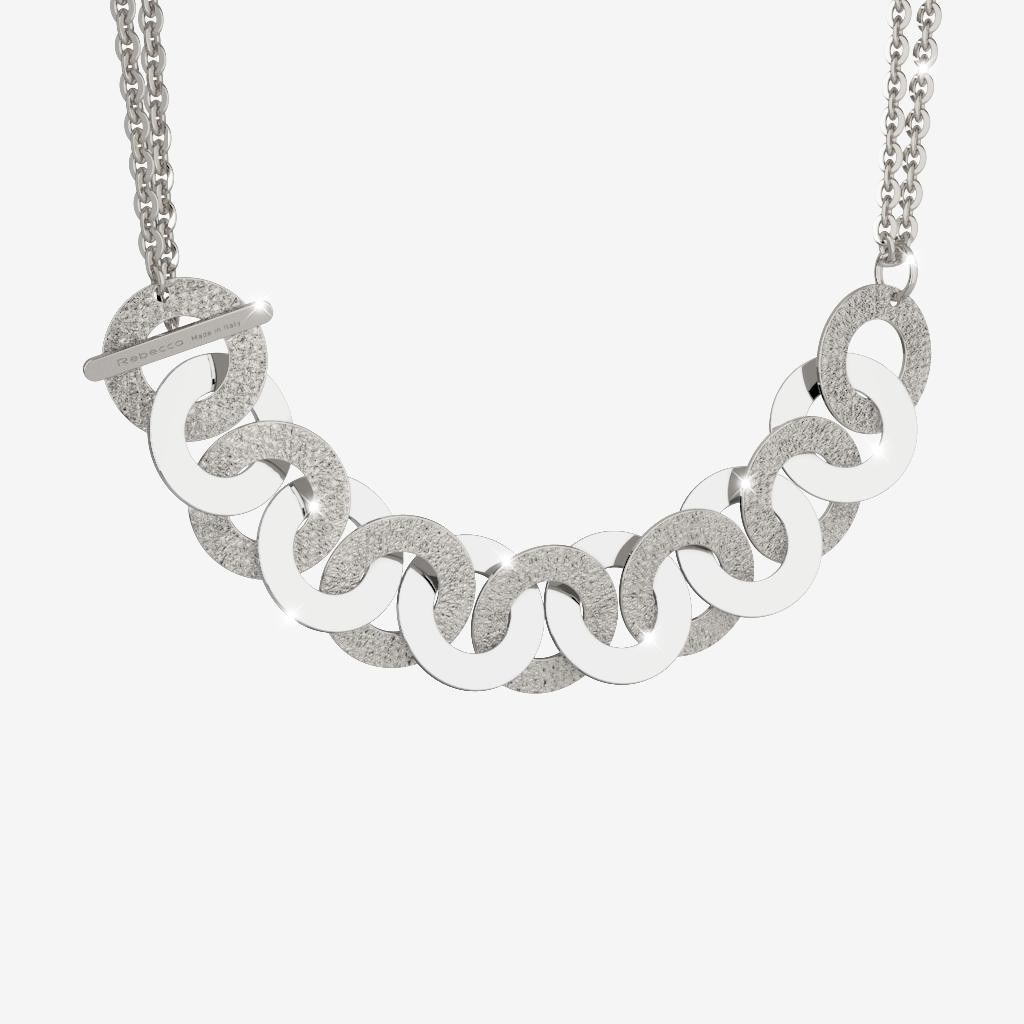 Collier Rebecca Donna - Plaqué Or 24 Carats - Pendenti Citrine - Neuf Sans Emballage