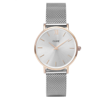 CLUSE MINUIT MESH ROSE GOLD/SILVER
