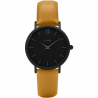 CLUSE MINUIT FULL BLACK/MUSTARD