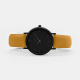 CLUSE MINUIT FULL BLACK/MUSTARD