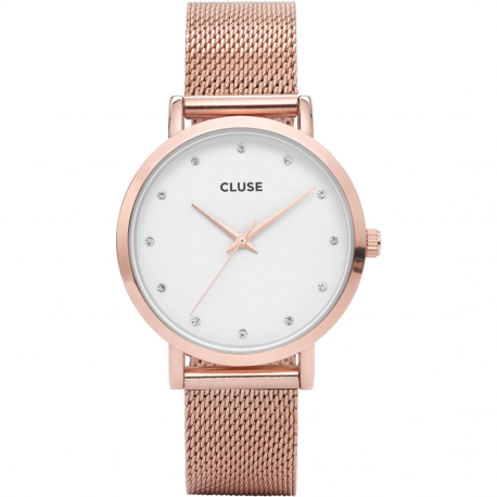 CLUSE PAVANE ROSE GOLD STONES