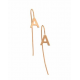 RUE DES MILLE -  EARRINGS NEEDLE WITH INITIAL