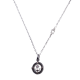 ROSSO AMANTE Ego Silver necklace