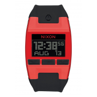 NIXON  Comp , 38 mm, Red / Black