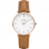 CLUSE MINUIT ROSE GOLD WHITE/CARAMEL