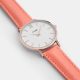 CLUSE -MINUIT ROSE GOLD WHITE/FLAMINGO