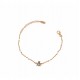 RUE DES MILLE - CHAIN BRACELET WHITE PENDANT