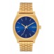 NIXON TIME TELLER All Gold / Blue Sunray , 37 MM