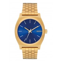 NIXON TIME TELLER All Gold / Blue Sunray, 37 MM