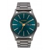 NIXON SENTRY SS Gunmetal / Spruce / Brass, 42 MM