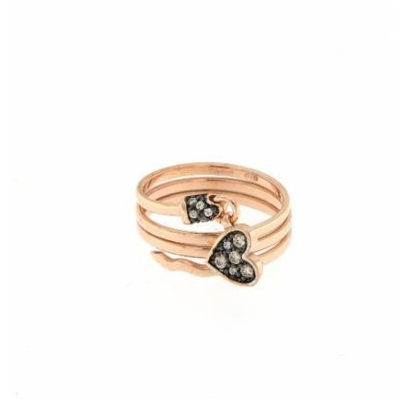 RUE DES MILLE - SNAKE RING WITH INITIAL