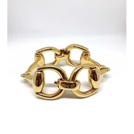 GUCCI Horsebit large bracelet in 18kt yellow gold - RD Preziosi - Gioielli  \u0026 Orologi
