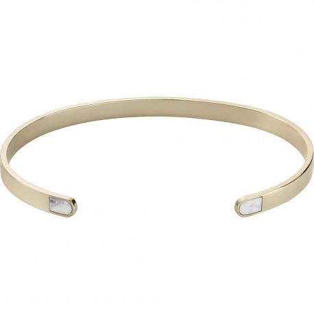 CLUSE - IDYLLE  OPEN BRACELET IN POLSINO WITH MARBLE