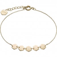 CLUSE - ESSENTIELLE CHAIN BRACELET WITH HEXAGONS