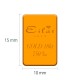 Eilat - 18Kt Gold Ingot 1.0gr in Led Packaging
