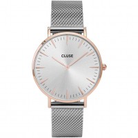 CLUSE LA BOHÈME MESH ROSE GOLD/SILVER