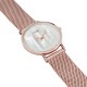 CLUSE MINUIT LA PERLE MESH ROSE GOLD/WHITE PEARL