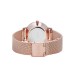 CLUSE MINUIT LA PERLE MESH ROSE GOLD/WHITE PEARL