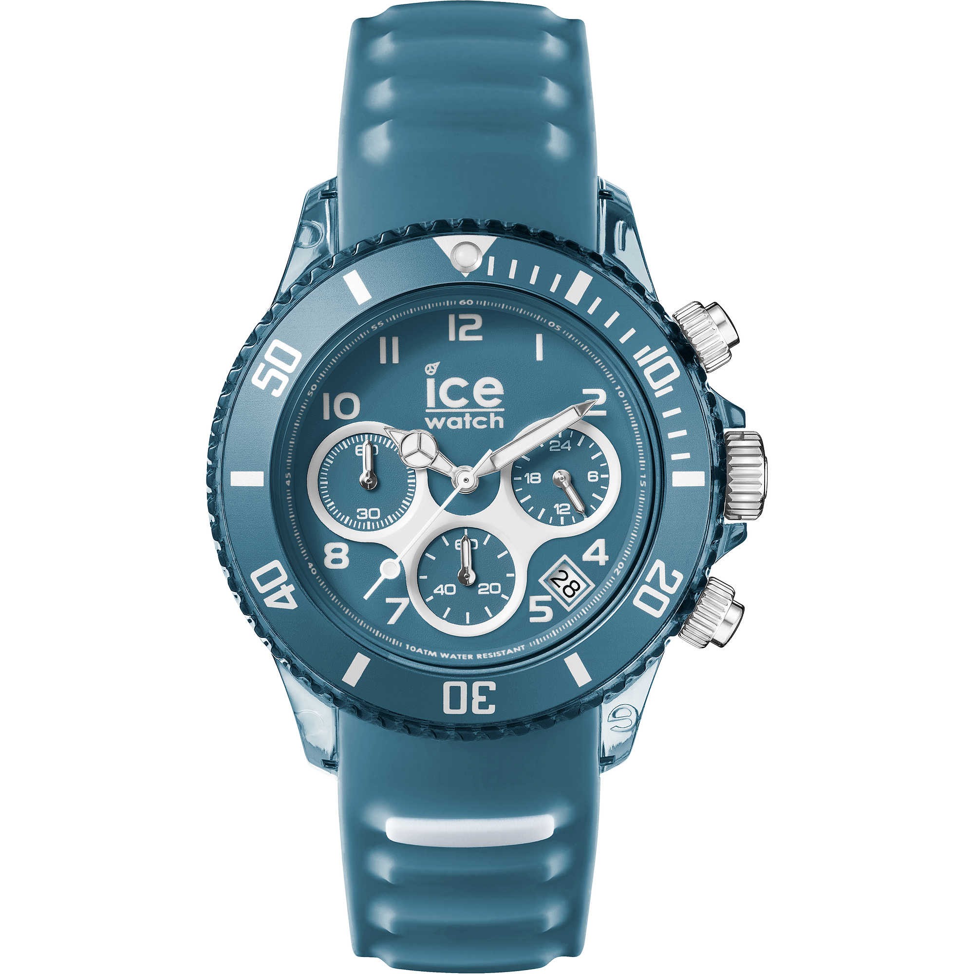 ICE-WATCH Ice-Dive, Orologio Uomo Al Quarzo - Cassa In Acciaio, Cinturino In Gomma, Quadrante Analogico, Fibbia, Confezione Originale