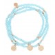 RUE DES MILLE -  GIPSY CHIC VOL. 2 BRACELET WITH STONES AND PENDANTS