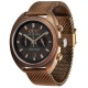 OUT OF ORDER Torpedine Chrono Bronzo Blu