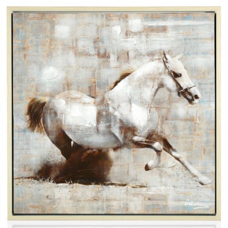 Quadro"cavallo bianco"