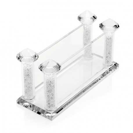 Crystal napkin holder