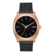 NIXON TIME TELLER BLACK / ROSE / BLACK, 37 MM