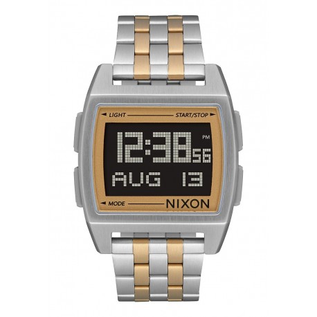 NIXON  Base, 38 mm, Silver / Light Gold