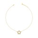 RUE DES MILLE - Chain Choker with Zircons - Star