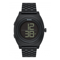 NIXON TIME TELLER DIGI SS ALL BLACK, 40 MM