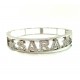 Bracciale con nome - Argento 925