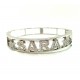 Bracelet with name - 925 silver