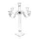 Five-flame crystal candlestick