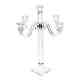 Five-flame crystal candlestick