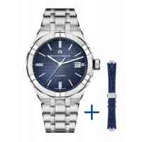 Maurice Lacroix AIKON 42mm Automatic / blue + strap