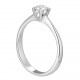 ANELLO SOLITARIO ct 0.19 F VS