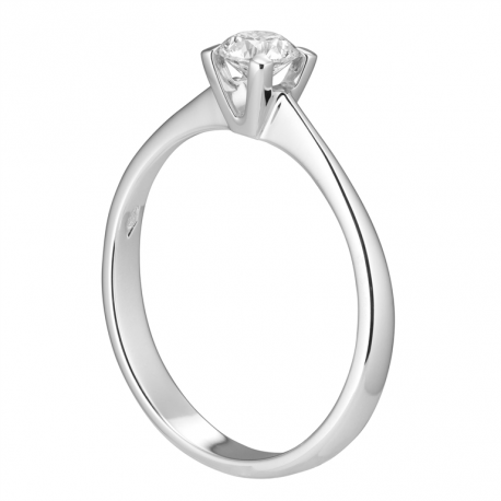 SOLITAIRE RING ct 0.19 F VS