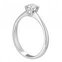 SOLITAIRE RING ct 0.19 F VS