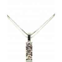 Trilogy light point necklace ct 0.21 G - VS