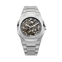 D1 MILANO - Automatic 41.5 mm - Skeleton / Silver