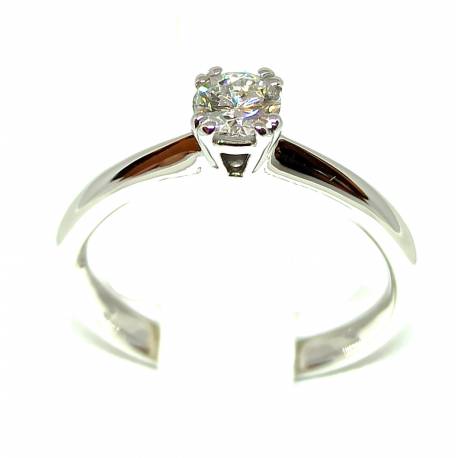 Solitaire ring ct. 0.36 G - VS1