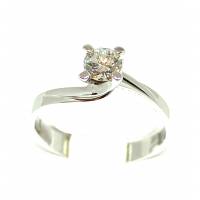Solitaire ring ct. 0.42 G - VS1